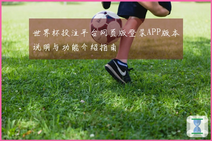 世界杯投注平台网页版登录APP版本说明与功能介绍指南