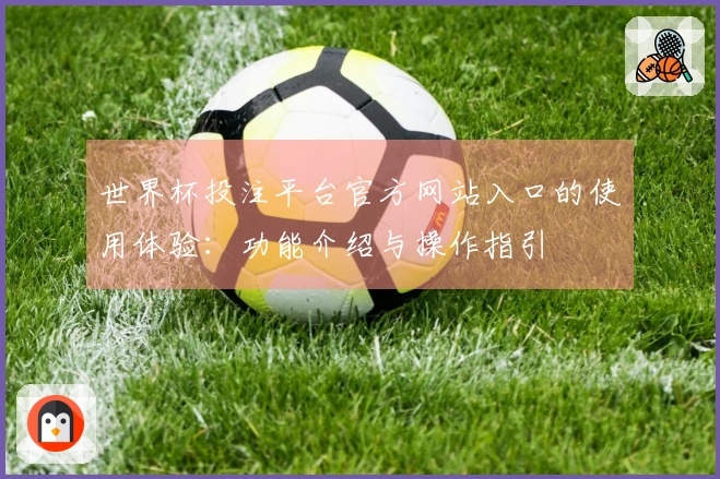 世界杯投注平台官方网站入口的使用体验：功能介绍与操作指引